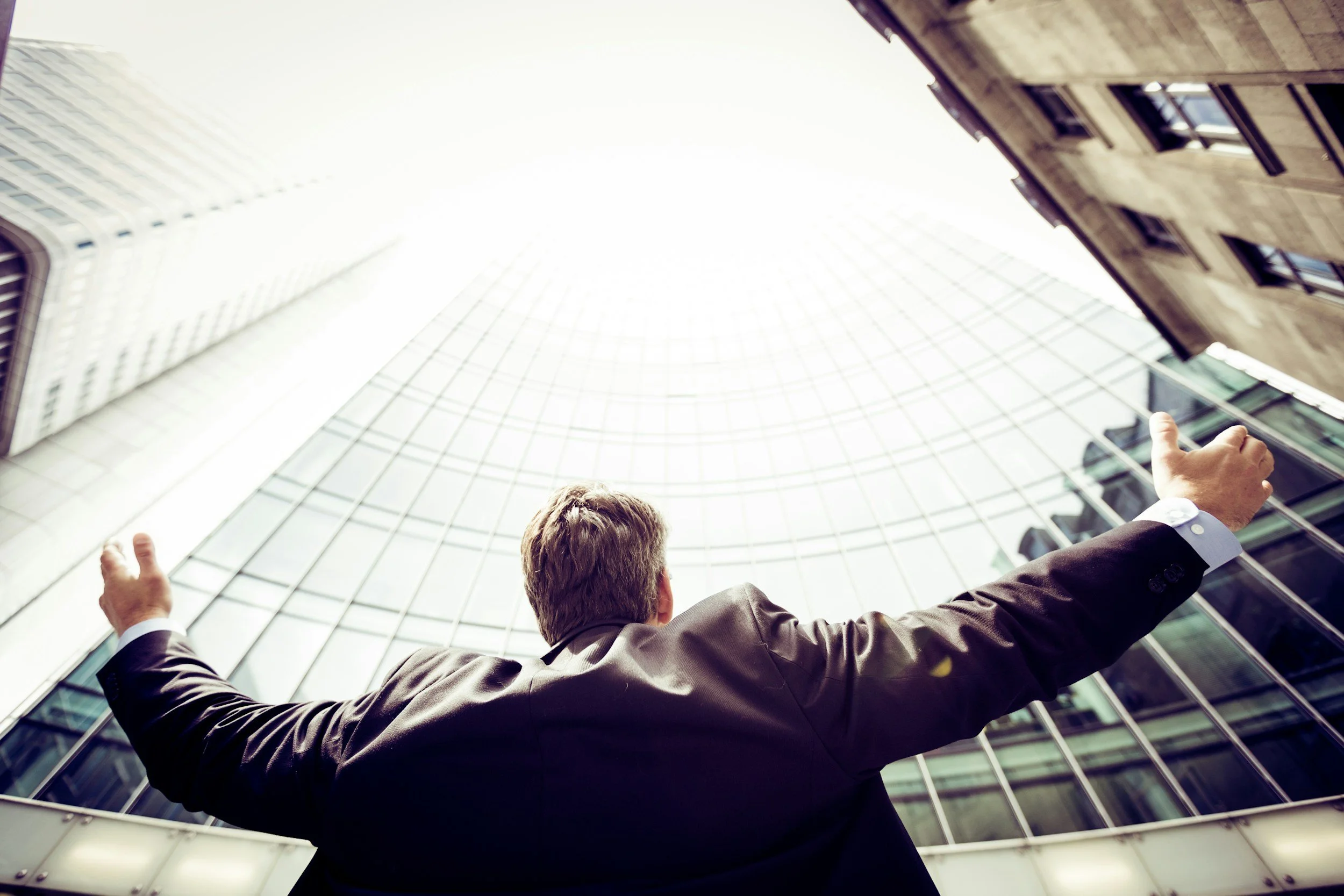 Looking up toward new possibilities